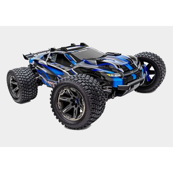 TRAXXAS 67097-4 1/10 RUSTLER 4X4 ULTIMATE - wersja niebieska