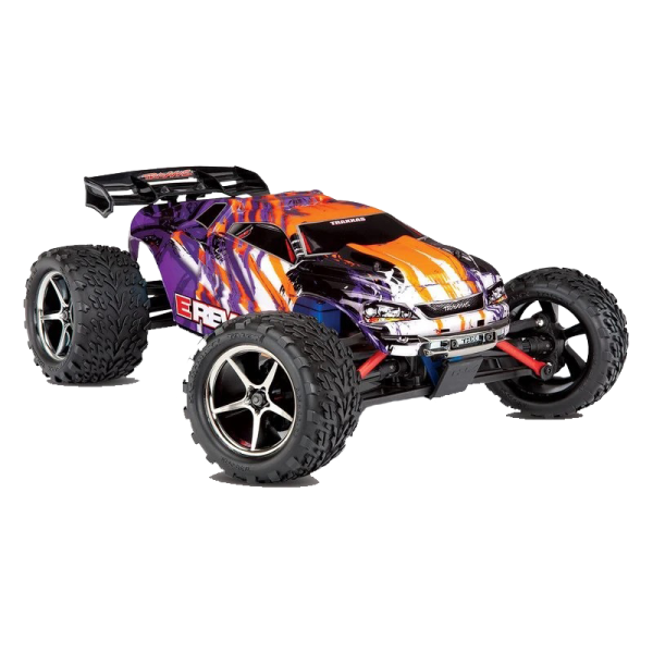 TRAXXAS 71076-8 1/16 E-REVO VXL TSM - wersja purpurowa