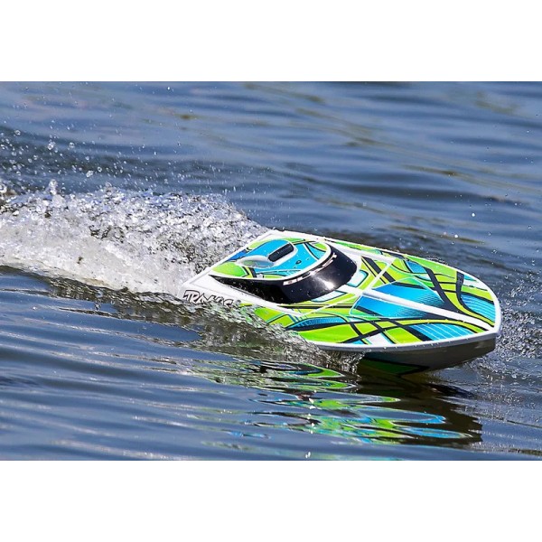 TRAXXAS 38104-8-GRN BLAST - model łodzi - wersja zielona