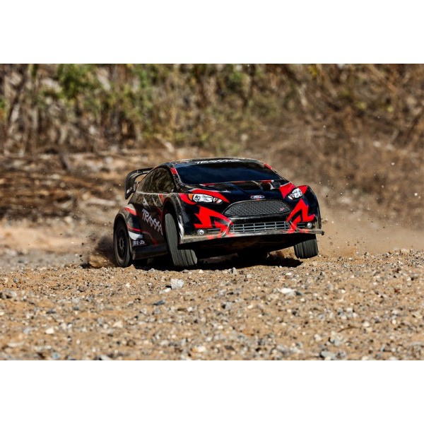 TRAXXAS 74154-4 Ford Fiesta ST Rally - wersja czerwona