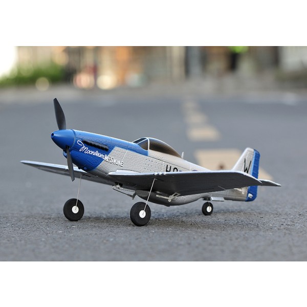 TOP097B01 Mini P51D 450 - niebieski