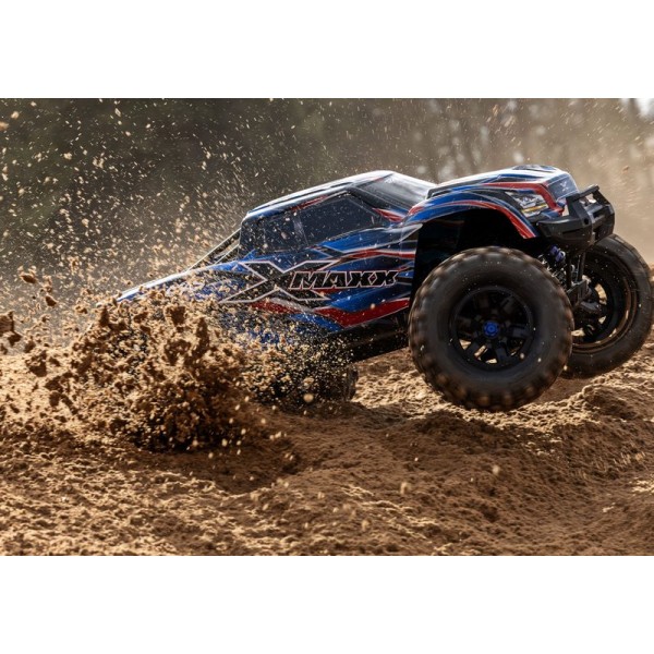 TRAXXAS 77096-4 X-Maxx 8S - wersja niebieska
