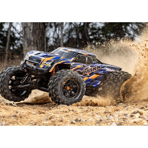 TRAXXAS 77096-4 X-Maxx 8S - wersja pomarańczowa