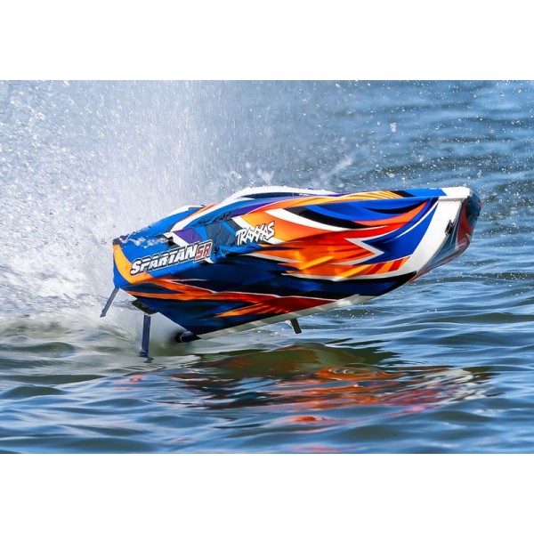 Traxxas 103076-4 SPARTAN SR - model łodzi - wersja pomarańczowa