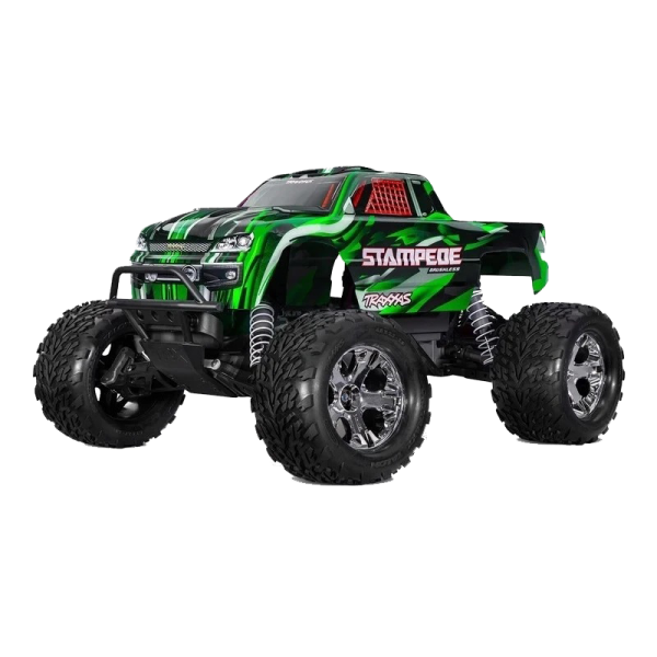 TRAXXAS 36354-4 STAMPEDE 2WD BL2S - wersja zielona