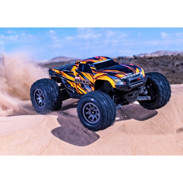 TRAXXAS 107154-1 Mini Maxx 4WD - wersja pomarańczowa
