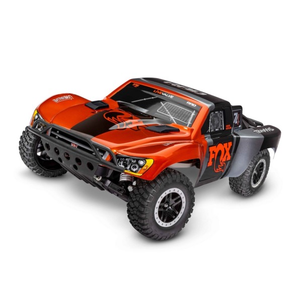 TRAXXAS 58376-74 FOX 1/10 Slash VXL 2WD TSM - wersja FOX