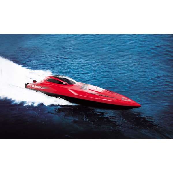 UDI009-RED RAPID - model łodzi R/C - wersja czerwona