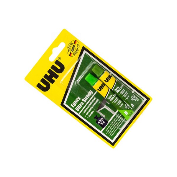 UHU Epoxy Ultra Strong 170kg - klej epoksydowy / 90min