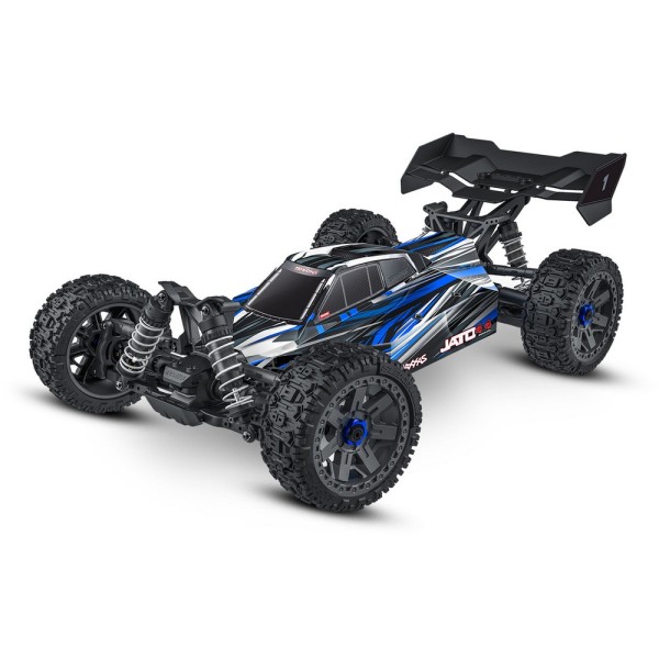 TRAXXAS 90154-4-BLUE - 1/8 Jato 4X4 BL-2s - wersja niebieska