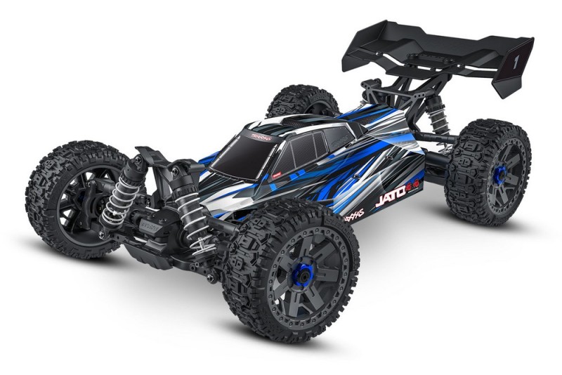 TRAXXAS 90154-4-BLUE - 1/8 Jato 4X4 BL-2s