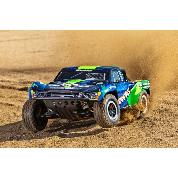 TRAXXAS 58376-74-1/10 Slash VXL 2WD TSM - wersja zielona