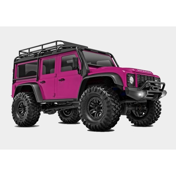 TRAXXAS 97054-1 1/18 TRX-4M DEFENDER - wersja różowa
