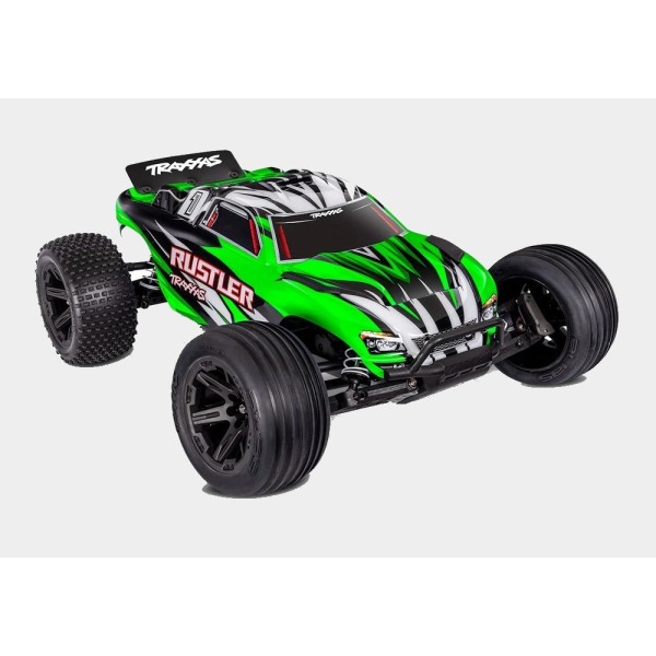 TRAXXAS 1/10 RUSTLER XL-5 2WD - wersja zielona