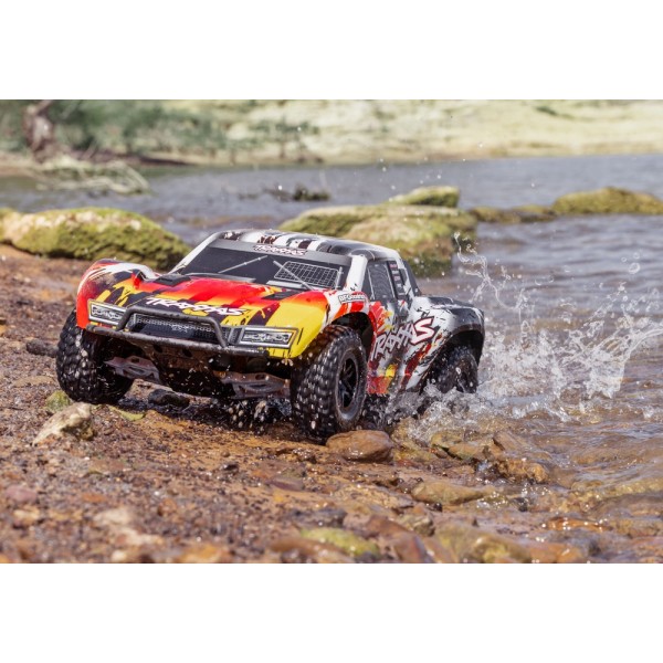 TRAXXAS 1/10 SLASH 2WD - wersja czerwona