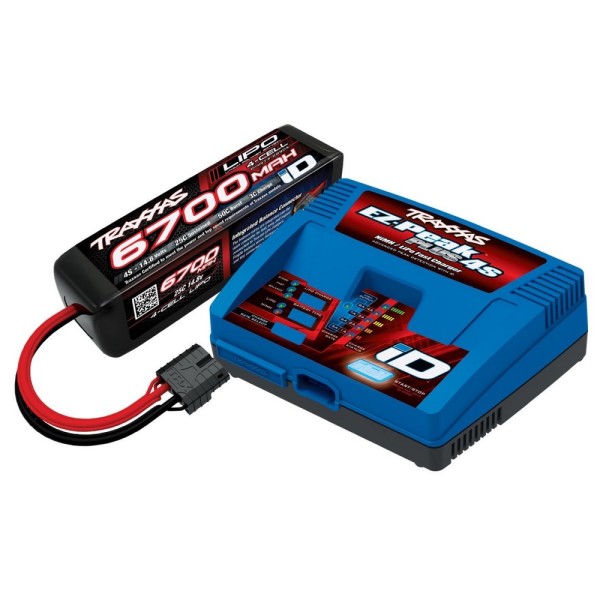 TRAXXAS - zestaw ładowarki EZ-Peak 4S i akumulatora LiPo