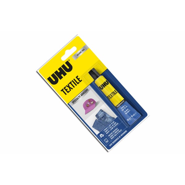 UHU TEXTILE 19ml - klej do tkanin