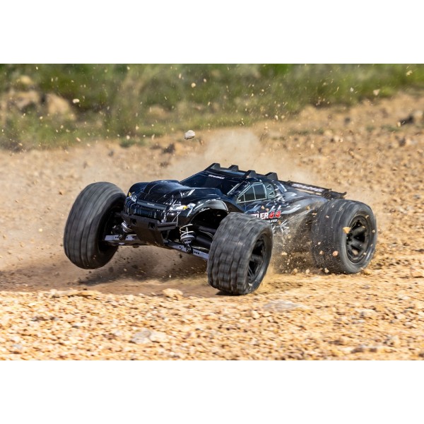 TRAXXAS RUSTLER 4X4 Brushless - wersja czarna